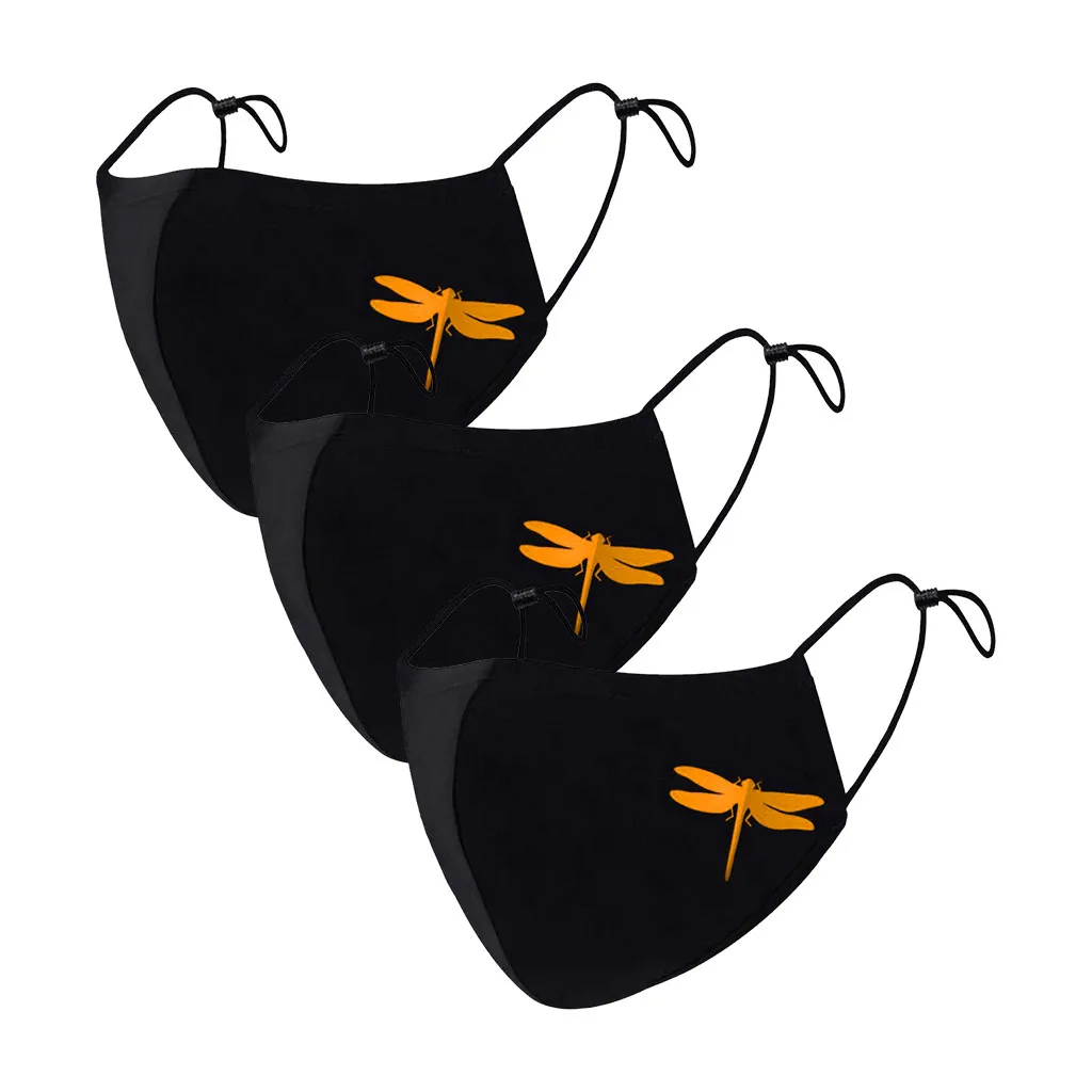 3 шт. ледяной шелк черный белый маска для лица велосипедный мотоциклетный