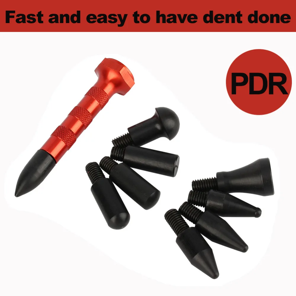 Car Tools Body Paintless Dent Repair set Puller Glue Pulling Tabs down toolkit suction cup pops a dent Bridge Kit Hot |