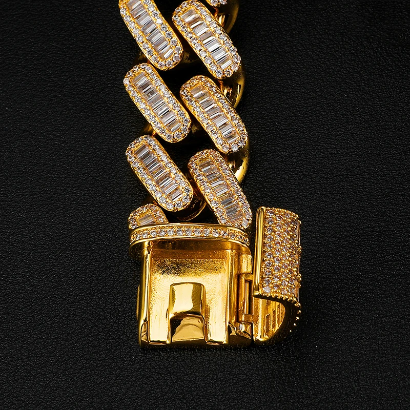 1 комплект в стиле хип хоп сверкающие квадратные циркониевые кубинские Стразы с