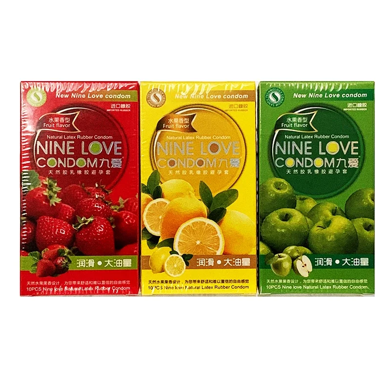 10 шт. ультратонкие презервативы с фруктами | Красота и - Цена: 176.8