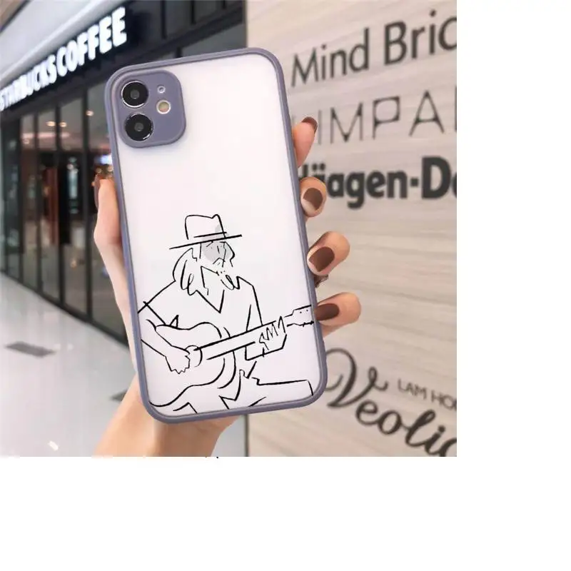 

Killer Leon movie Phone Cases matte transparent For iphone 7 8 11 12 plus mini x xs xr pro max cover