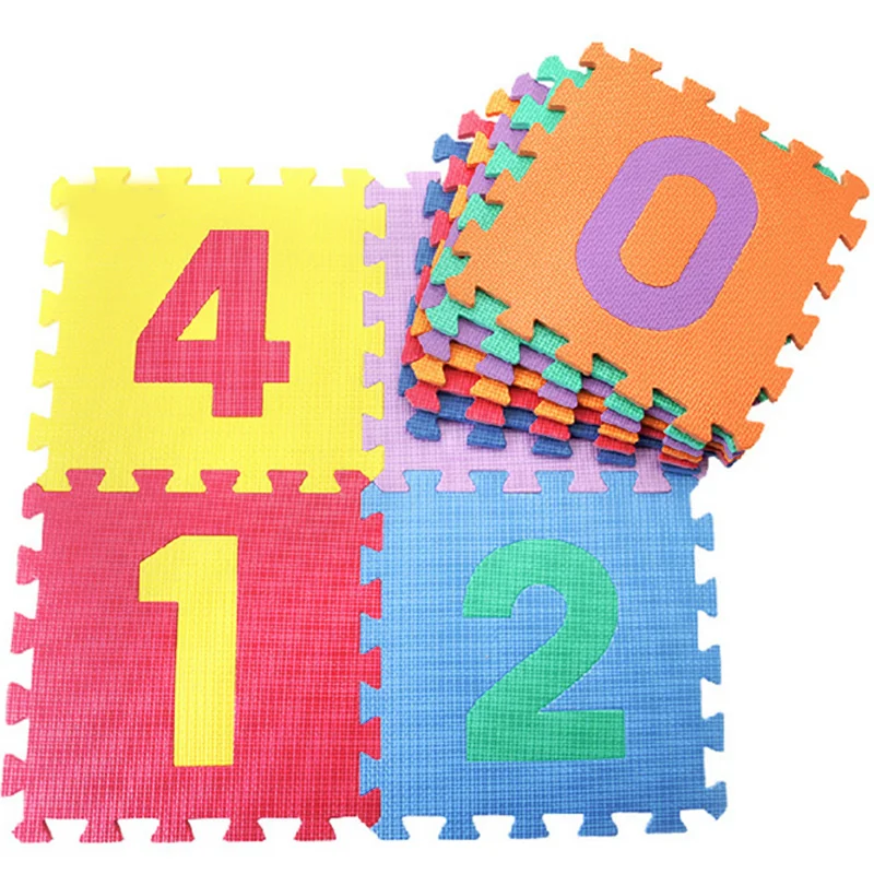 Детские мягкие Развивающие коврики для ползания 1 шт. детский игровой пазл с