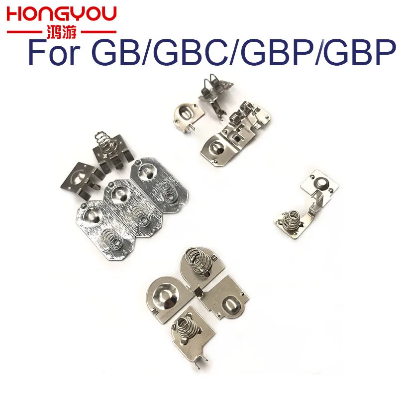 10 шт./набор Батарея пружина из листовой стали для GBC GBA GB GBP материнская плата