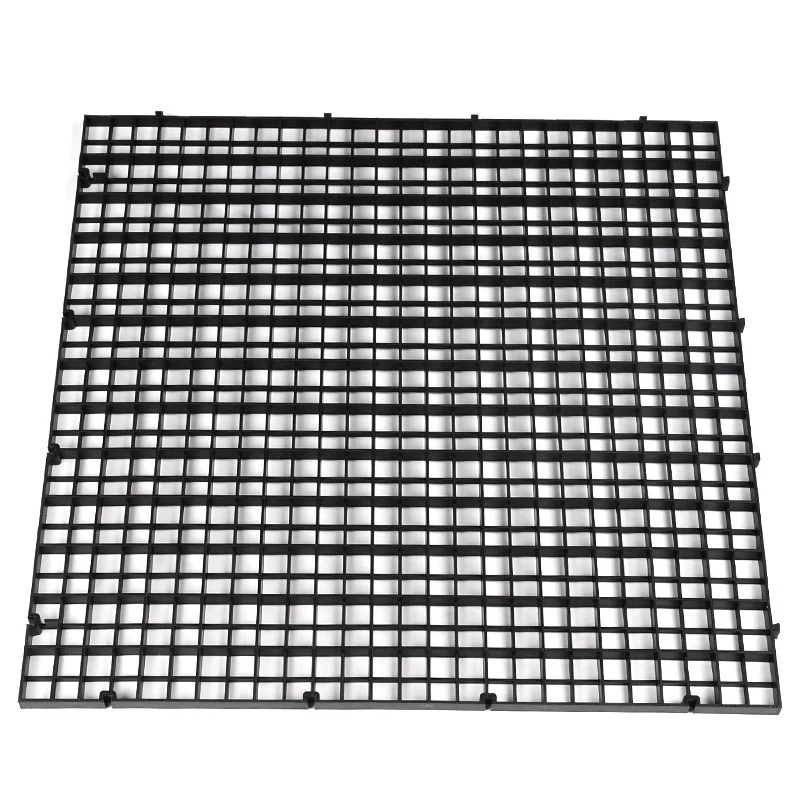 

DIY Aquarium Filtration Grid Plate Fish Tank Isolation Board Divider Filter Partition Board 1cmx1cm Hole 10PCS
