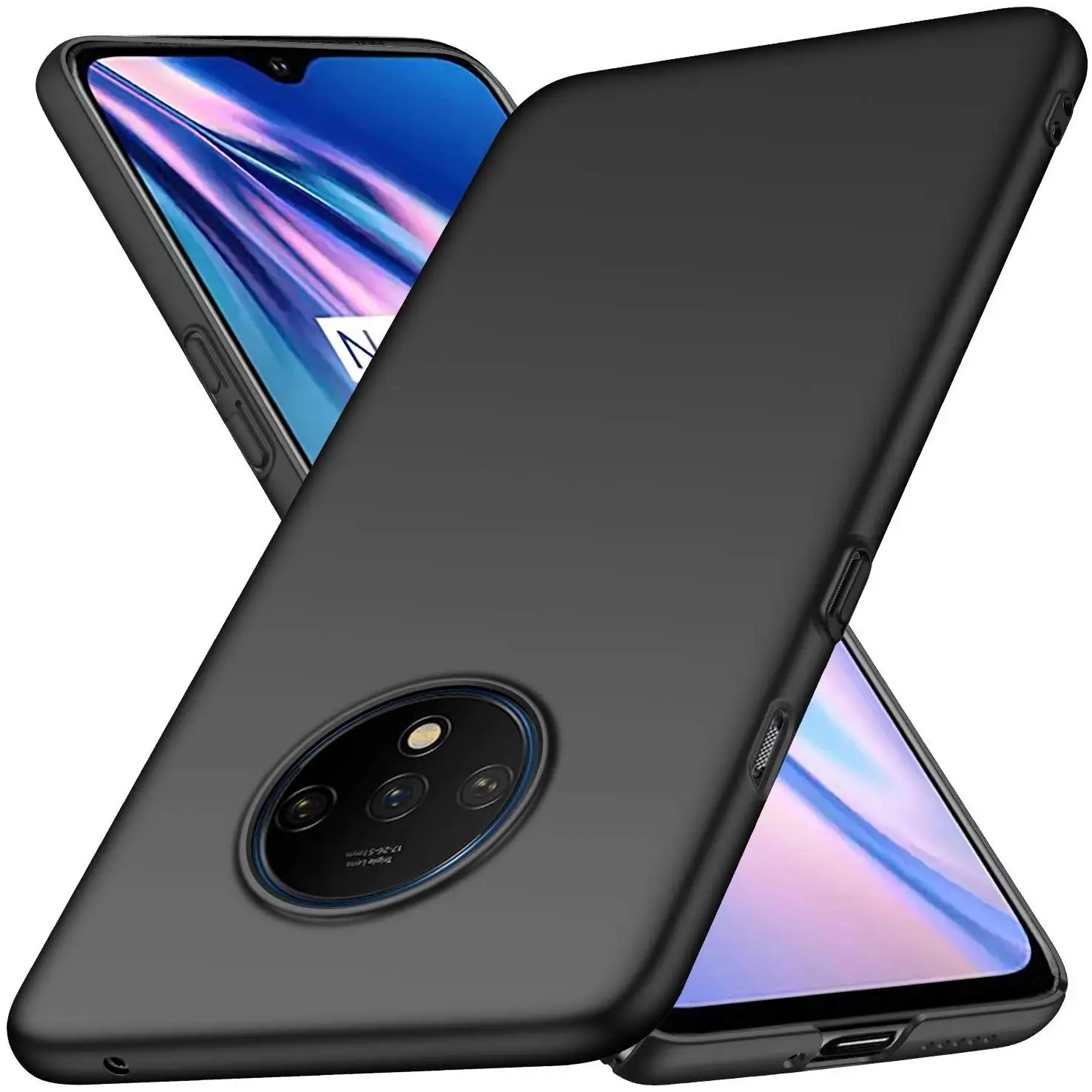 Oneplus 7T Case 6.55 inch Luxury Ultra Thin Hard Matte Plastic For One Plus 1+7T OnePlus7T Protective Back Cover | Мобильные