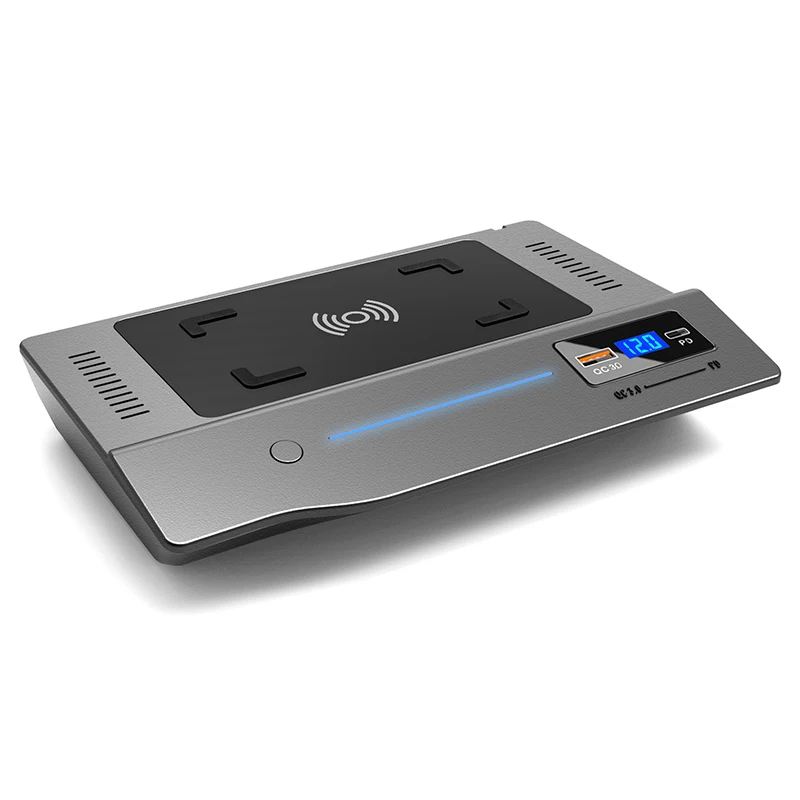 

15W Car QI wireless charger mobile phone charger fast charger charging plate phone holder for Nissan Altima Teana 2019 2020 2021