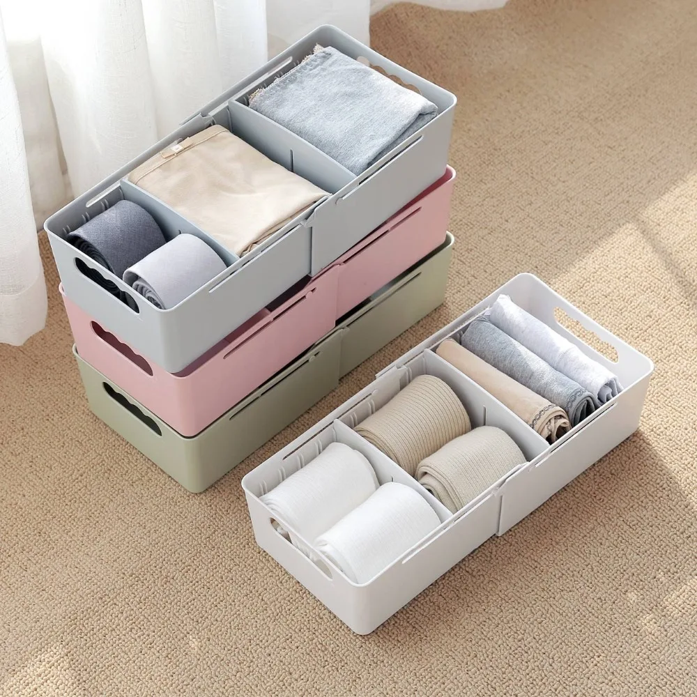 

Underwear Bra Organizer Drawer Closet Organizer Extendible Storage Box Case Scarfs Ties Socks Organizers Household