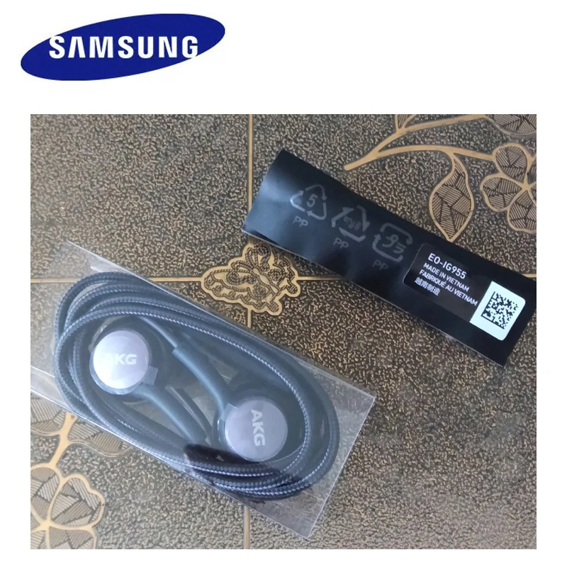 Наушники samsung EO IG955 3 5 мм наушники вкладыши с микрофоном Проводная гарнитура для