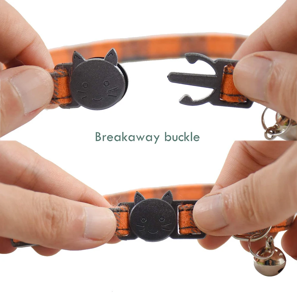 Ошейник для кошек с колокольчиком новинка 2020 ошейник безопасности съемный