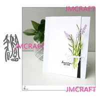 jmcraft 2021 new long branches and flowers metal cutting die for scrapbooking practice hands on diy album card handmade tool