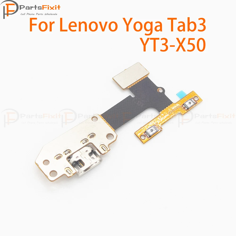 USB зарядный штекер док-станции разъем кабеля платы для Lenovo YOGA Tab 3 YT3-X50 P5100 V3.0 порт