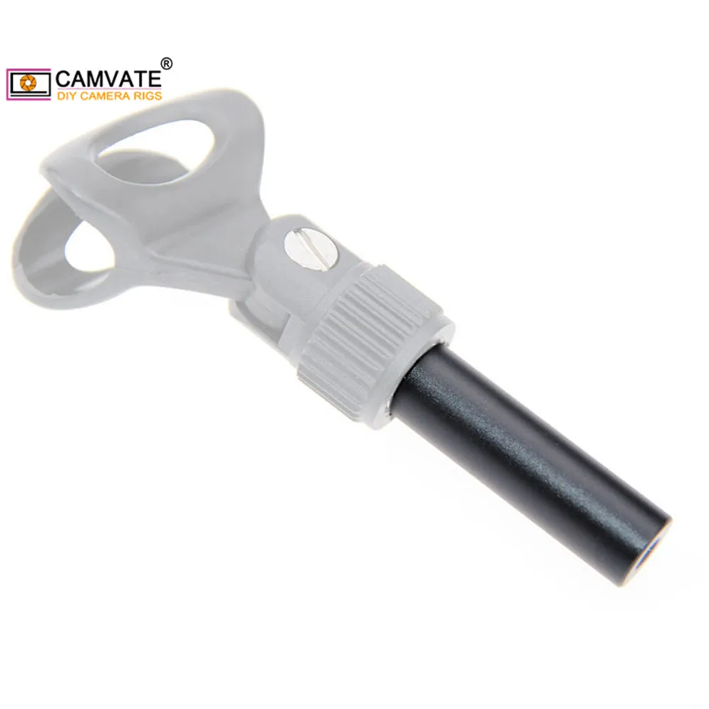 CAMVATE Алюминий сплав Стандартный 15 мм микро стержень с 5/8 &quot 27 мужской to1/4&quot 20