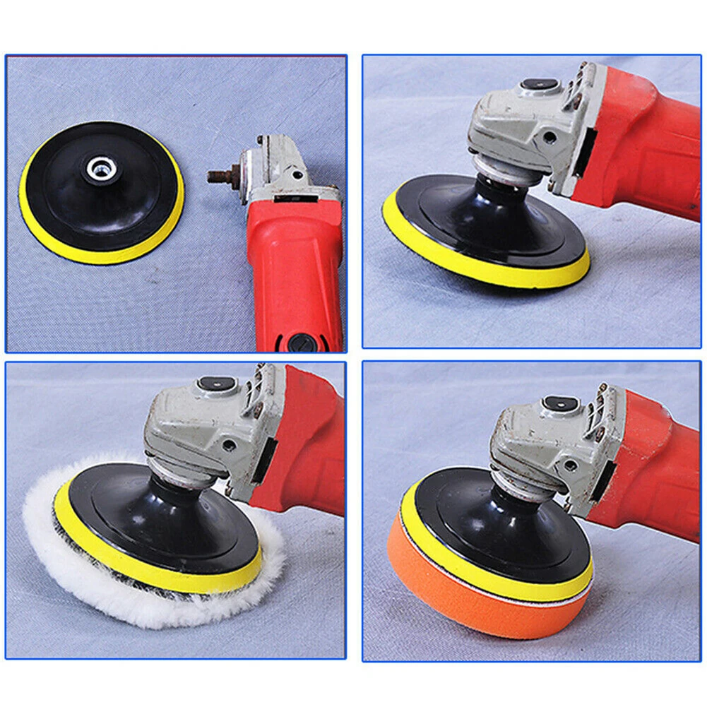 

11Pcs Car Polishing Disc Sponge Pads Set 75mm SelfAdhesive Buffing Waxing Sponge Wool Wheel Polishing Pad For Car Polisher