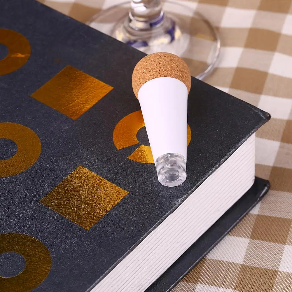

Rechargeable USB Cork Stop Bottle Stopper Wine LED White Light Lamp Event*