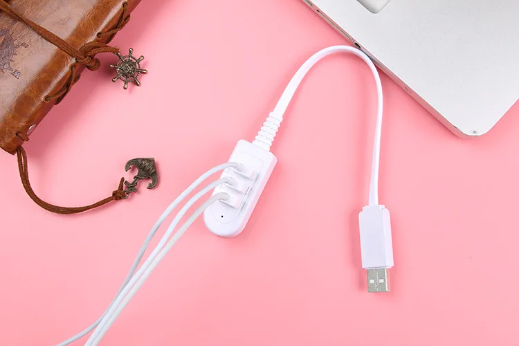 Высокоскоростной 3 порта USB 2,0 концентратор удлинитель разветвитель для ноутбука ПК Компьютерное зарядное устройство Прямая поставка