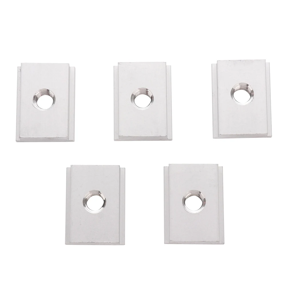 5 шт. Т образные гайки из алюминиевого сплава для деревообрабатывающего