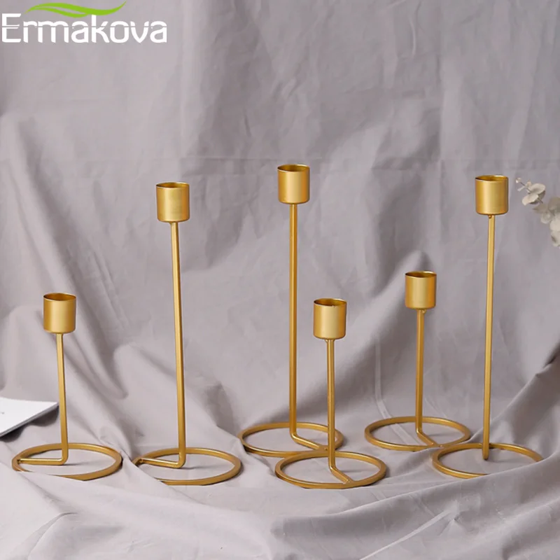 Подсвечник ERMAKOVA подсвечник праздник на годовщину обеденный журнальный столик