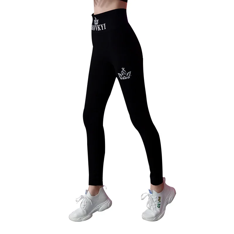 

Eggings Women Spring and Autumn Casual Printed Sexy Pants High Waist Elastic Push Up Ankle Length Leggings Sexy