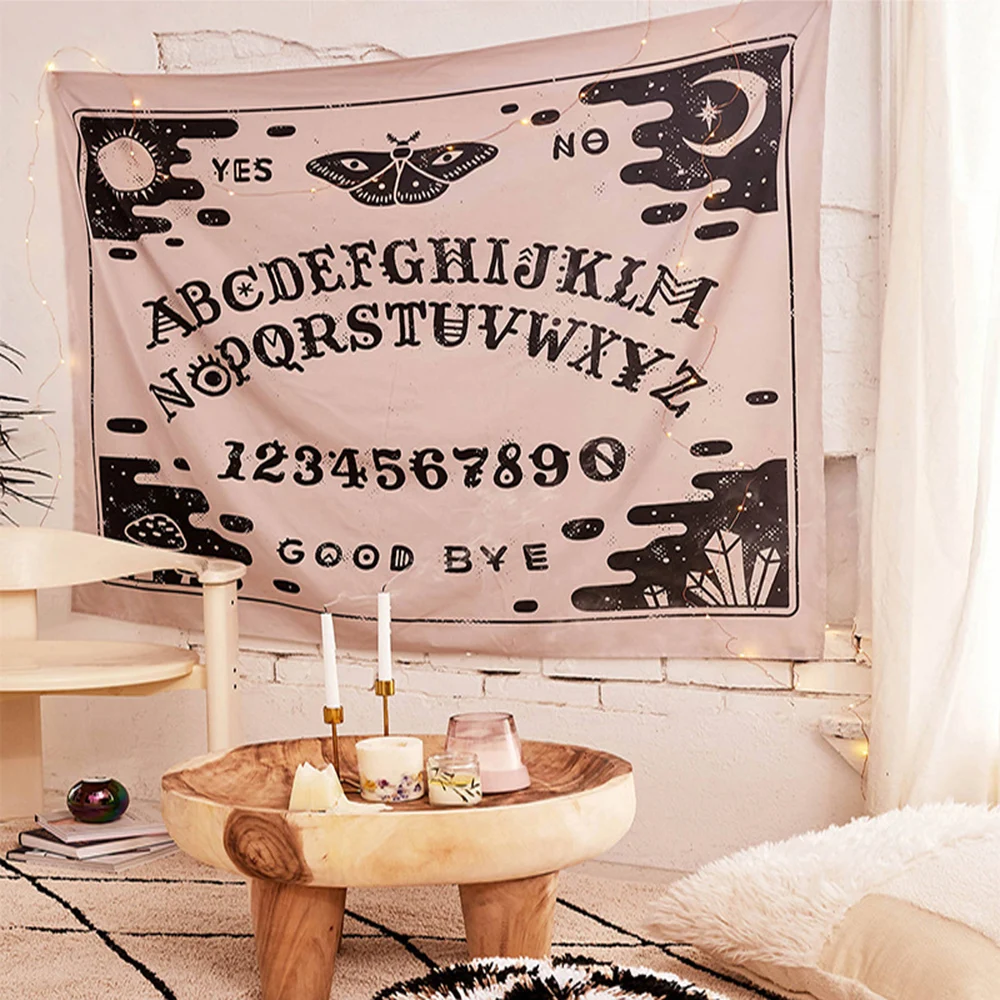 

Botanical Wildflower Tapestry Wall Hanging Flower Reference Chart Hippie Bohemian Tapestries Colorful Psychedelic INS Home Decor