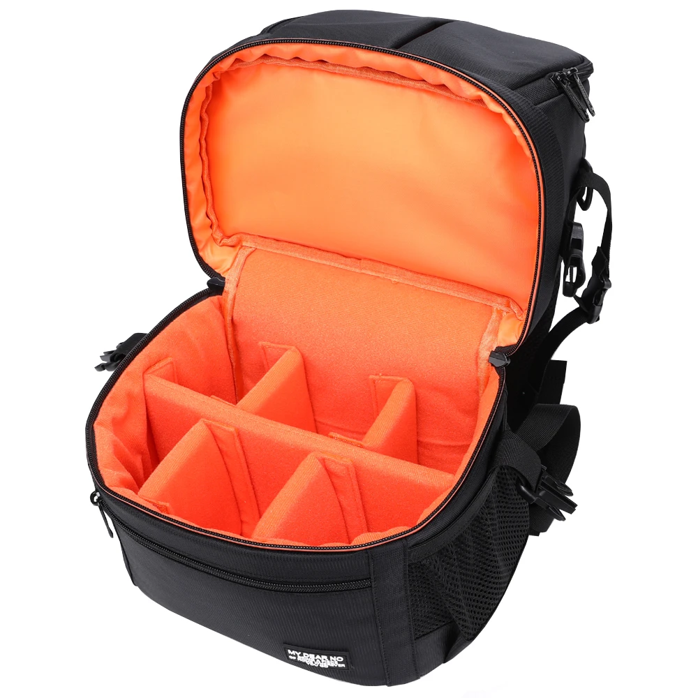 photo waterproof w rain cover shoulders backpack reflector strip men women video tripod carrying outdoor travel case video bag free global shipping