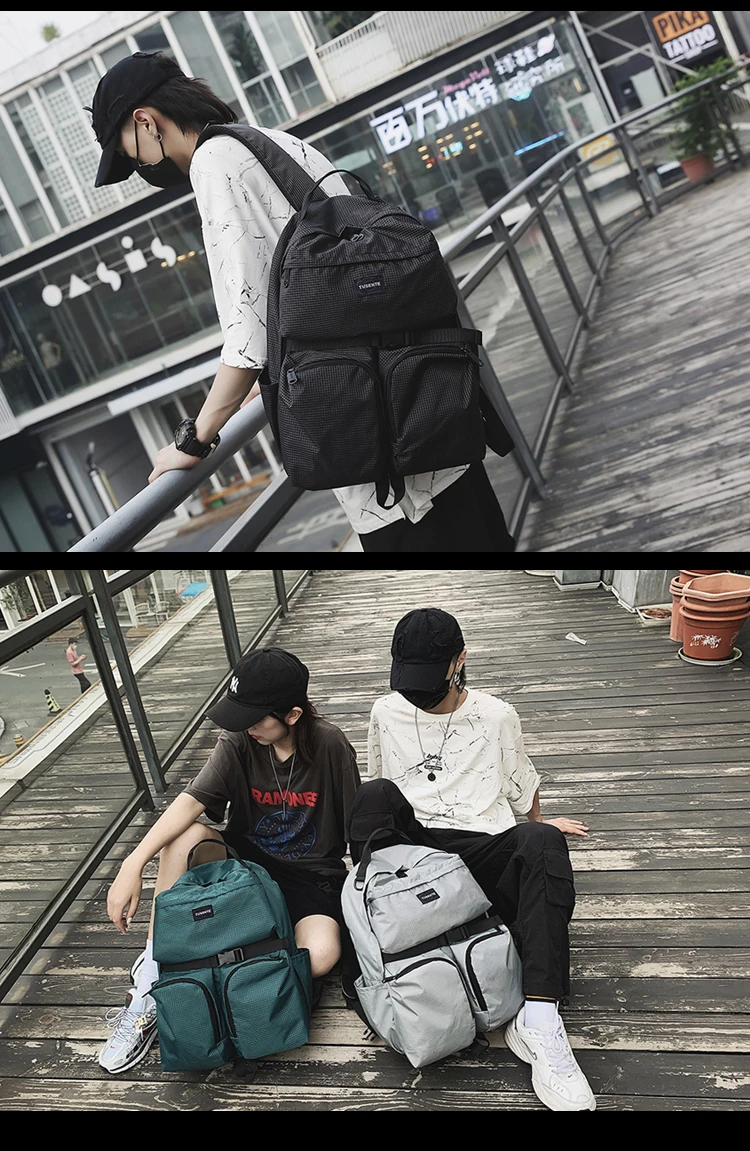 

PB2956 Backpack 2020 new large capacity male backpack student school bag travel bag