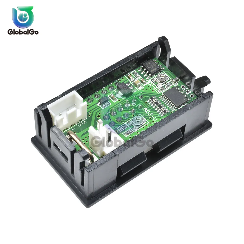 10A 50A 100A DC100V светодиодный цифровой вольтметр Амперметр автомобильный мотоцикл измеритель напряжения тока детектор напряжения Тестер монитор панель инструмент