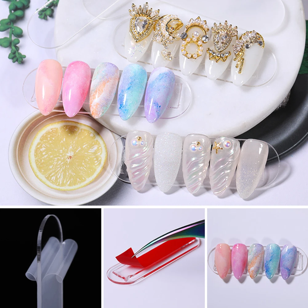 1 шт. палитра цветов для дизайна ногтей держатель рисования накладные зеркальные