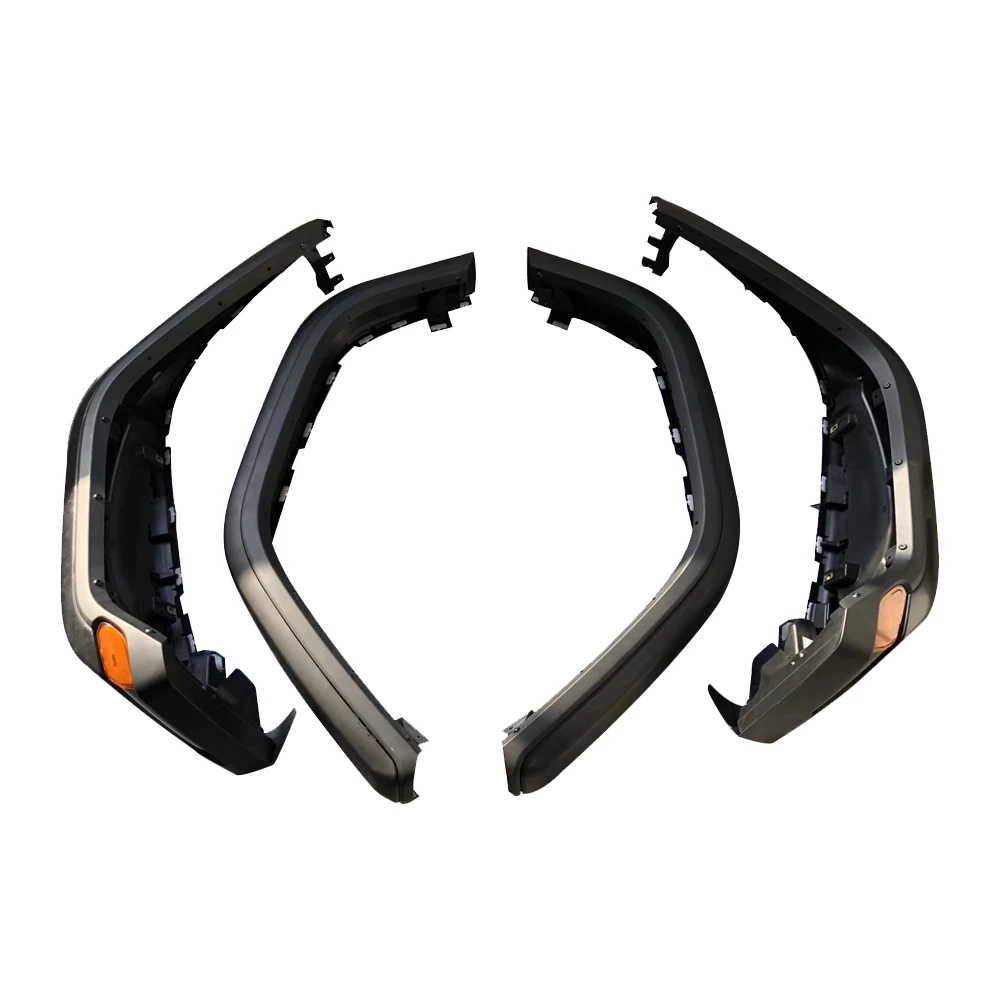 

JL1152 High Wheel Eyebrow Black ABS Fender Flare Fit For Jeep Wrangler JL 18+