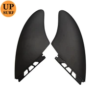 new style single tabs plastic fins k2 black color keel fin surf fins plastic nylon twin fin in surfing free shipping