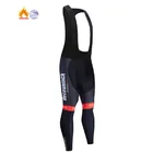 Quick Step 2021 Pro Team теплый велосипедный комбинезон, зимние теплые длинные штаны для горного велосипеда, велосипедные колготки