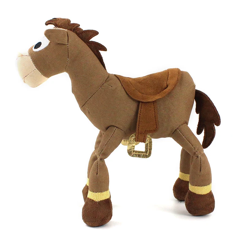 

25CM Cute Little Bullseye Horse Model Anime Plush Toys Story Stuffed Animals Bullseye Plushies Doll Birthday Toys For Children