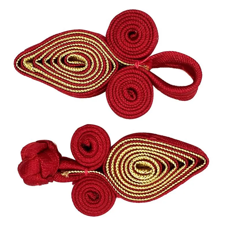 5 пар/упаковка пуговицы лягушки в форме сердца|Пуговицы| |