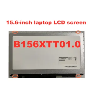 free shipping 15 6 inch b156xtt01 0 led display with touch matrix for laptop 11366x768 hd 40pins lcd screen free global shipping