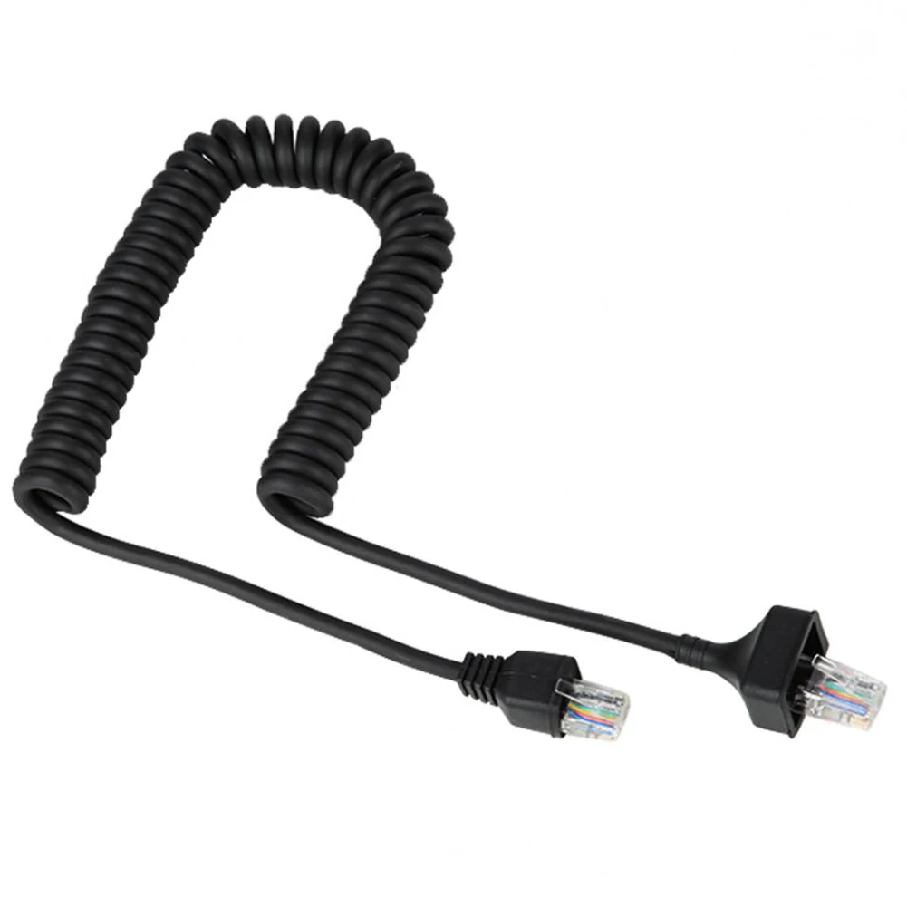 8-контактный провод линия аксессуаров микрофонный кабель черный Динамик Замена