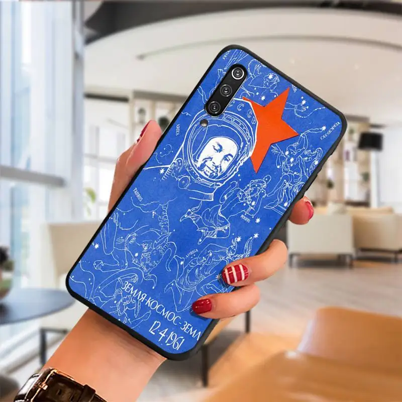 

Gagarin Y Laika Phone Case For Samsung Galaxy J2 J4 J5 J6 J7 note5 7 8 9 10 Cover Fundas Coque