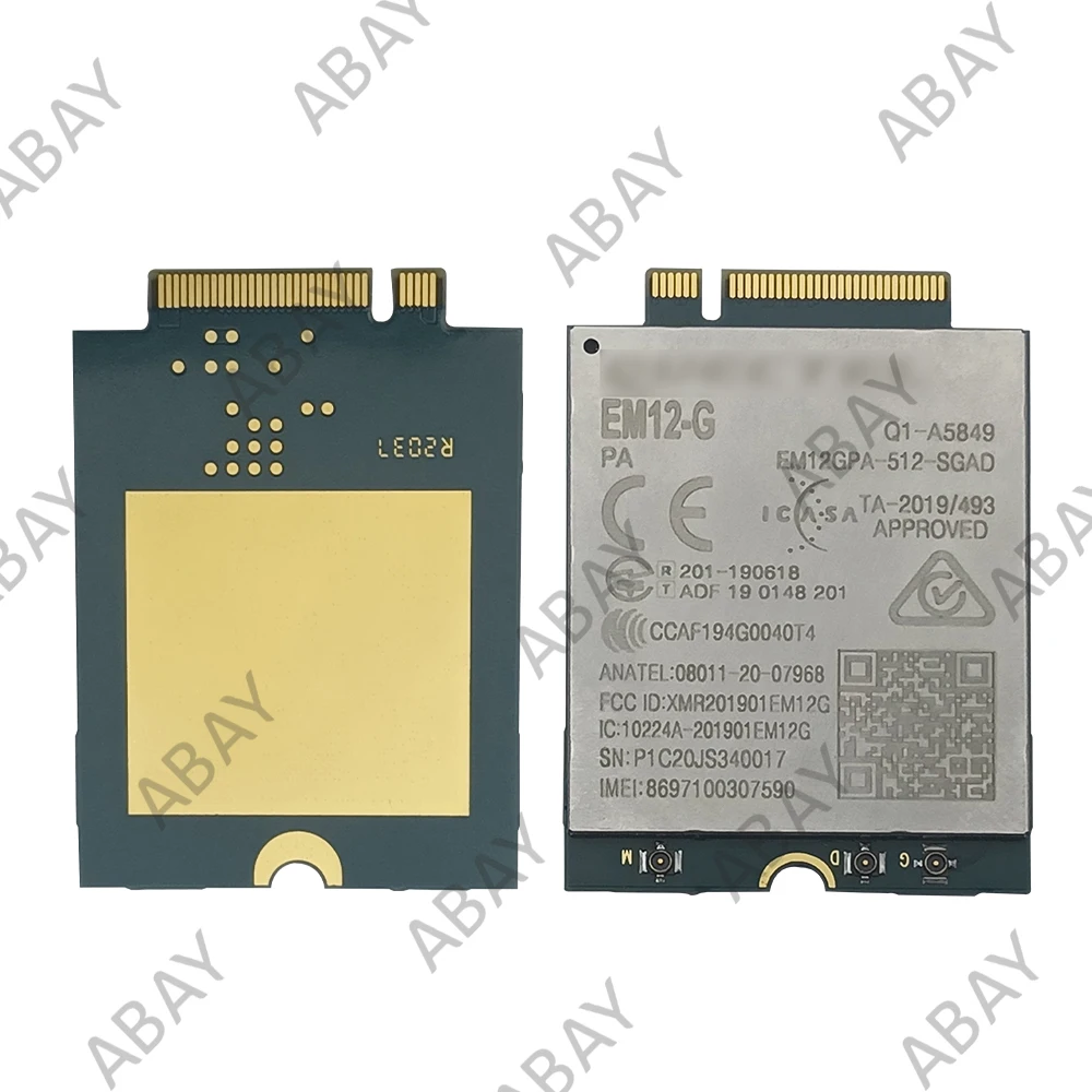 Quectel EM12-G EM12 LTE Advanced Cat12 IoT модуль с NGFF на USB M.2 адаптер + FPC Aantenna кабель передачи