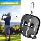 Брелок для ключей, для любителей гольфа, с двойным табло