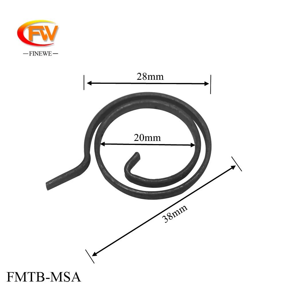FINEWE 100 шт./лот MSA дверная сменная пружина ручка Рычажная защелка внутренняя
