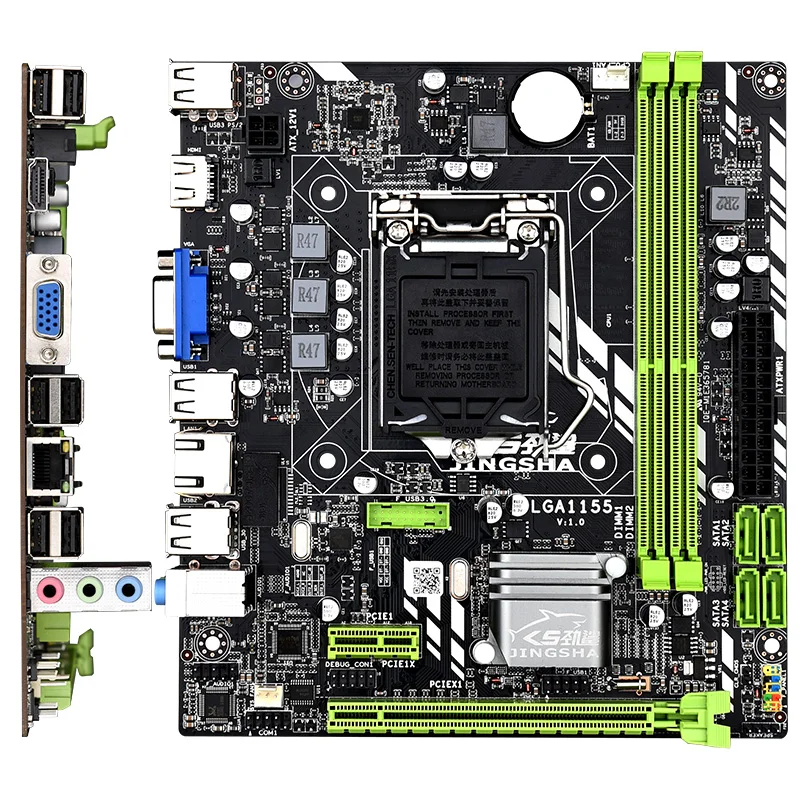 B75M настольная материнская плата LGA1155 для i3 i5 i7 Процессор поддержка ddr3 оперативной
