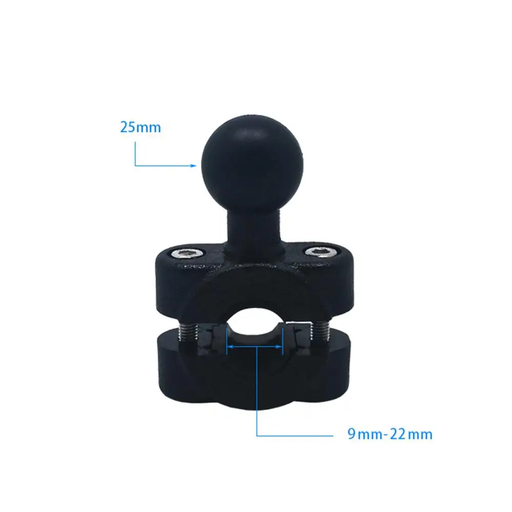 GPS stands Holder Шаровой головкой адаптер-зажим для мобильного телефона Автомобильная Подставка для GPS мотоциклетные база горный велосипед стенд для Gopro/yi для sony Спортивная Экшн-камера Камера - Цвет: GPS stands Holder
