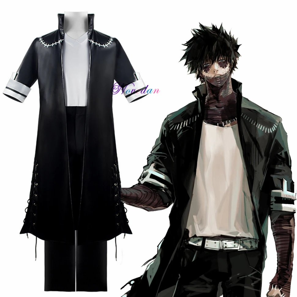 

ACKLAND My Hero Academia Boku No Hero Academia OCHACO URARAKA Dabi Cosplay Costume Full Set Men Women Jacket Coat T Shirt