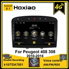 Android 8,1 2din автомобильный радиоприемник для Peugeot 408 308 308SW 2010 2011 2012 2013 2014 2015 2016 GPS Bluetooth RDS Wi-Fi AM стерео