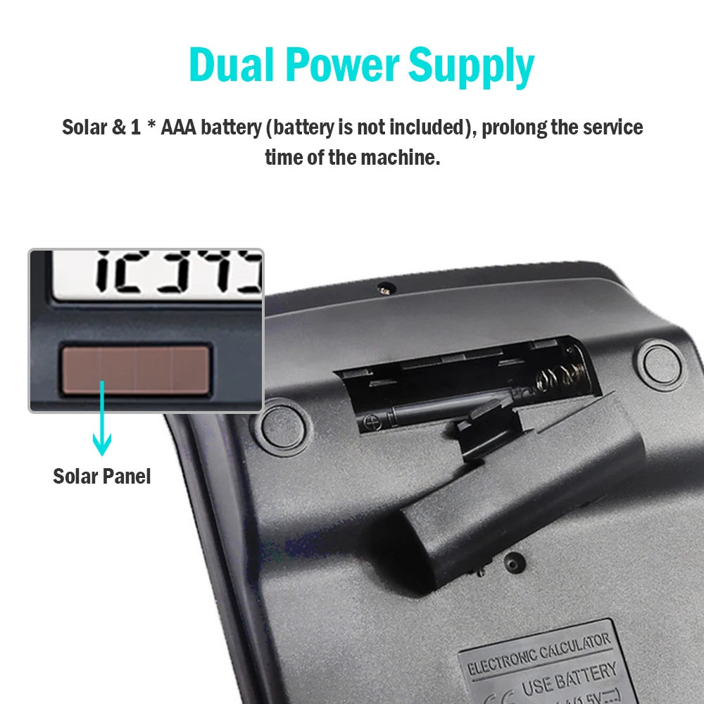 Настольный электронный калькулятор со стандартной функцией с 12-разрядным