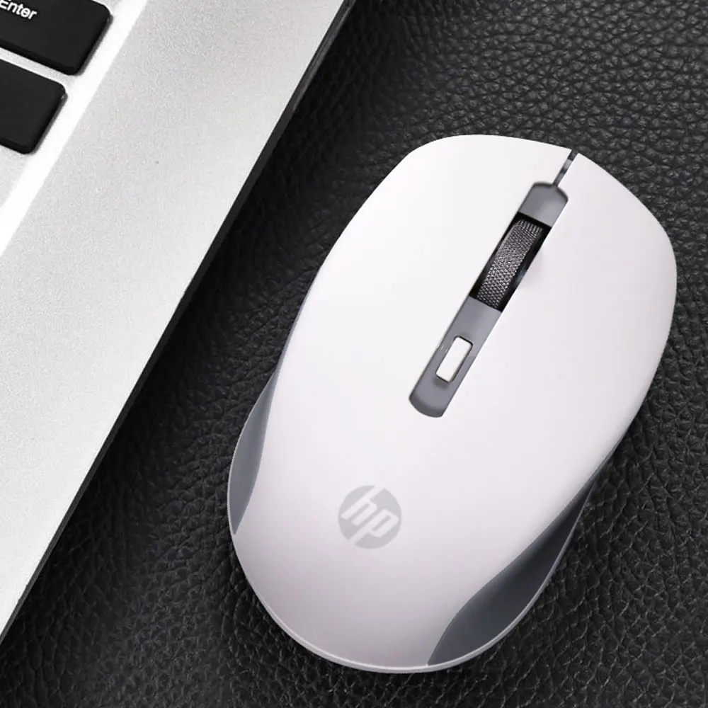 Hp Бесшумная беспроводная мышь 1600 точек/дюйм эргономичная 2,4G Mause USB оптическая портативная мини беспроводная мышь для ПК компьютера ноутбука мыши