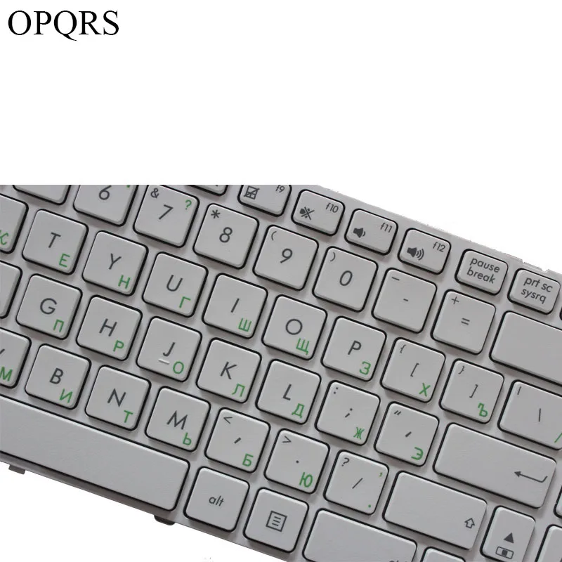 Новая русская клавиатура для ноутбуков Asus G53S G73S K53SD K53SF K54HR K54HY K54S белая и черная