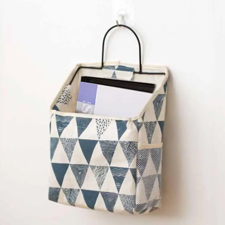Прикроватная подвесная сумка для хранения органайзер в общежитии корзина