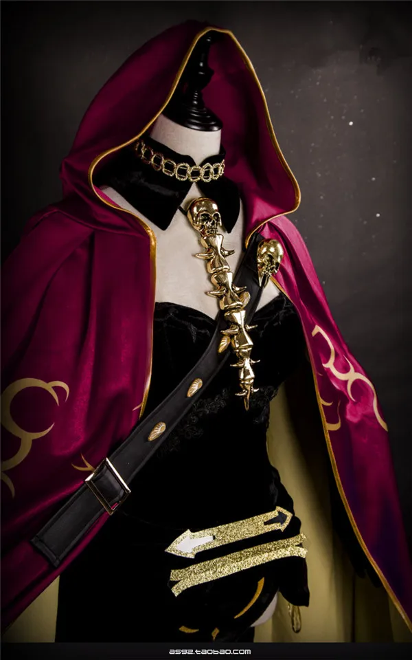 Новинка 2020 костюм служанки из Fate/Grand Order Ereshkigal Irkalla для косплея Черная Женская