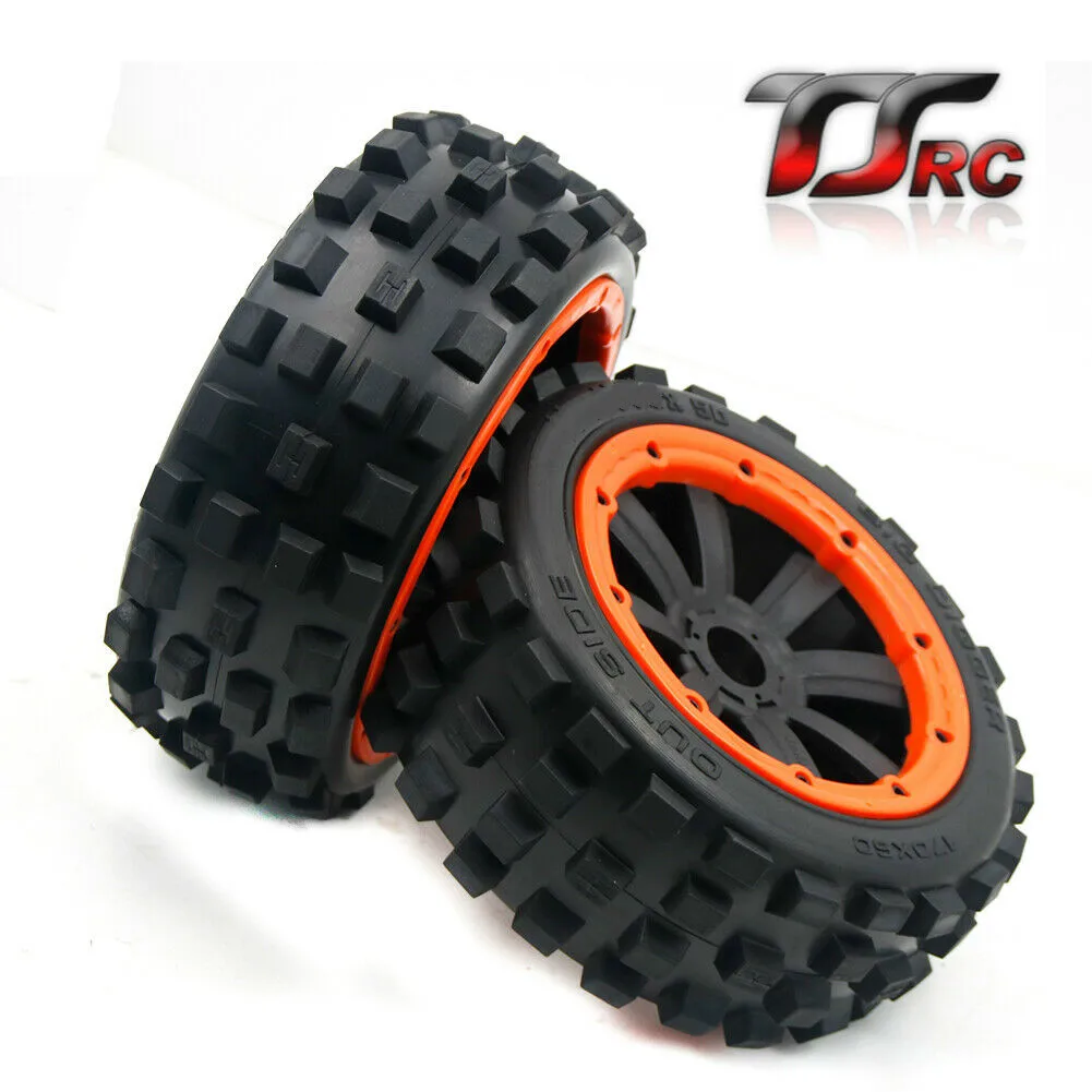 Комплект шин переднего и заднего колеса для 1/5 MADMAX HPI ROVAN KM Baja 5B Rc автозапчасти