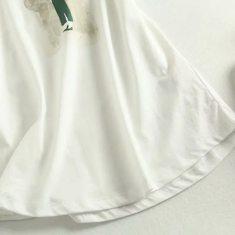 Toppies 2020 модные футболки с коротким рукавом и абстрактным принтом летние топы