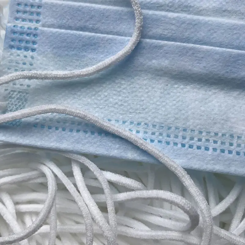 100 м 2 5 мм/3 мм одноразовая маска веревка ремень с ушками эластичная для ушей лента